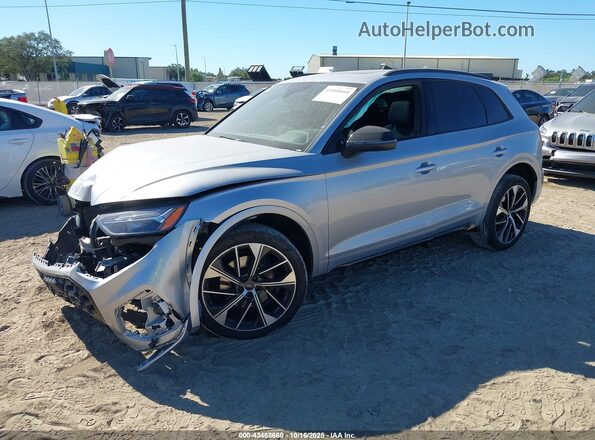 WA1B4AFY2P2156825 2023 AUDI SQ5 Silver Przód lewy