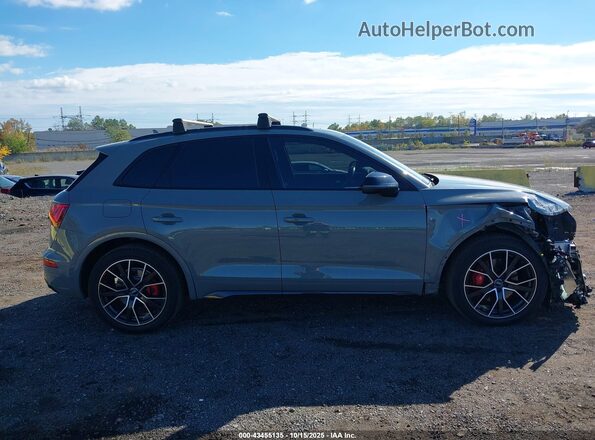 WA1B4AFY3M2001633 2021 AUDI SQ5 Серый Вид задней части салона