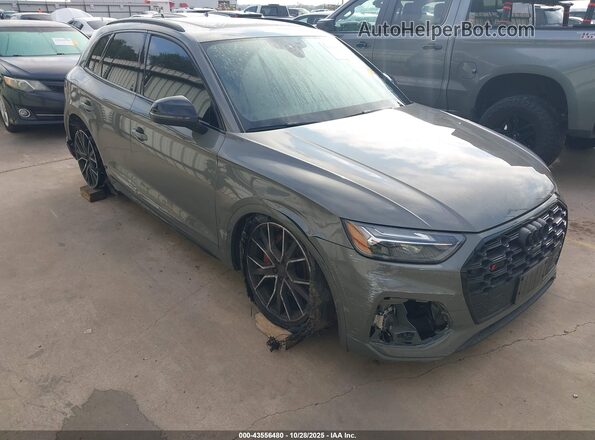 WA1B4AFY6P2022481 2023 AUDI SQ5 Gray Przód prawy