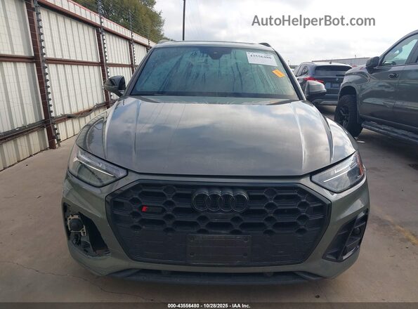 WA1B4AFY6P2022481 2023 AUDI SQ5 Gray Widok zestawu wskaźników