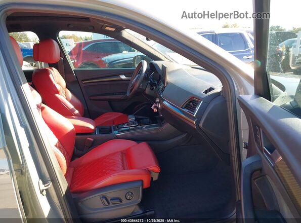 WA1B4AFY8M2034966 2021 AUDI SQ5 Серый Вид салона спереди