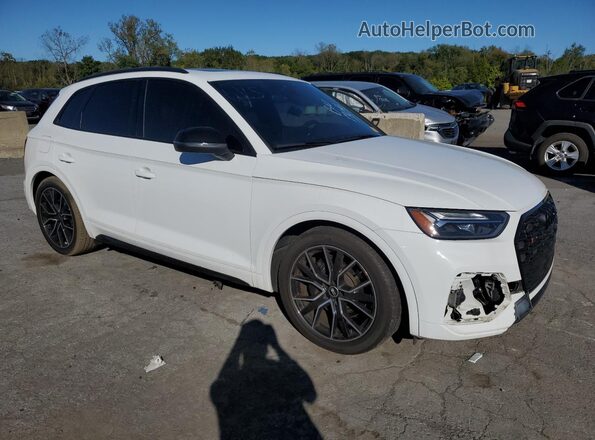 WA1B4AFYXN2034923 2022 AUDI SQ5 Белый Передняя правая четверть