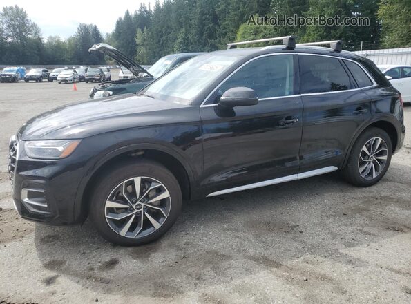 WA1BAAFY9M2018395 2021 AUDI Q5 Черный Передняя левая четверть