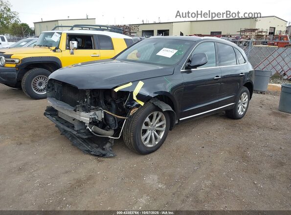 WA1C2AFP9HA051241 2017 AUDI Q5 Navy წინა მარცხენა ხედი სამი მეოთხედიდან