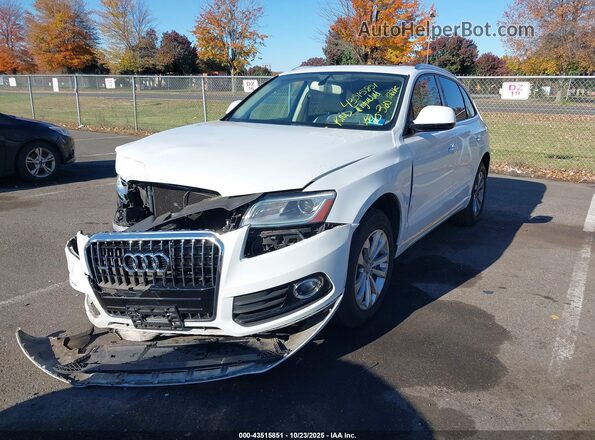 WA1C2AFPXGA010034 2016 AUDI Q5 White წინა მარცხენა ხედი სამი მეოთხედიდან