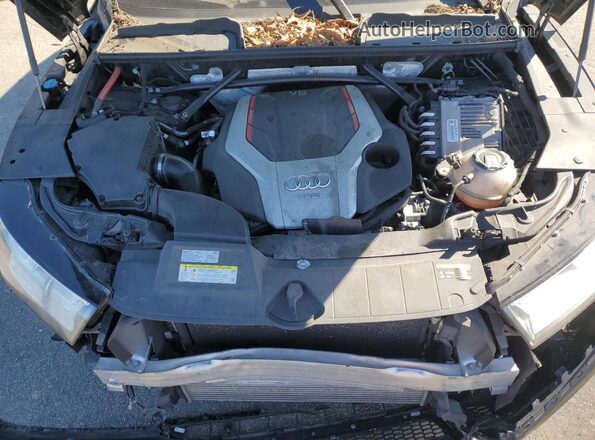 WA1C4AFY7J2218652 2018 AUDI SQ5 Black Widok komory silnika