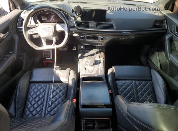 WA1C4AFY7J2218652 2018 AUDI SQ5 Black Widok deski rozdzielczej