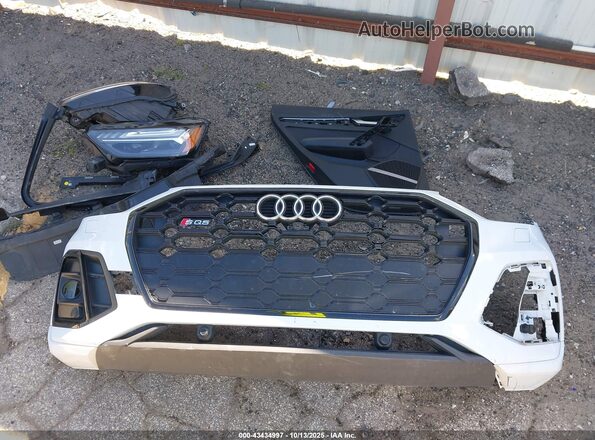 WA1C4AFY7M2010727 2021 AUDI SQ5 White Widok zestawu wskaźników