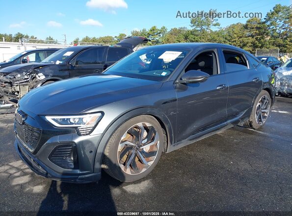 WA1CAAGE3RB063395 2024 AUDI Q8 E-TRON Серый Передняя левая четверть