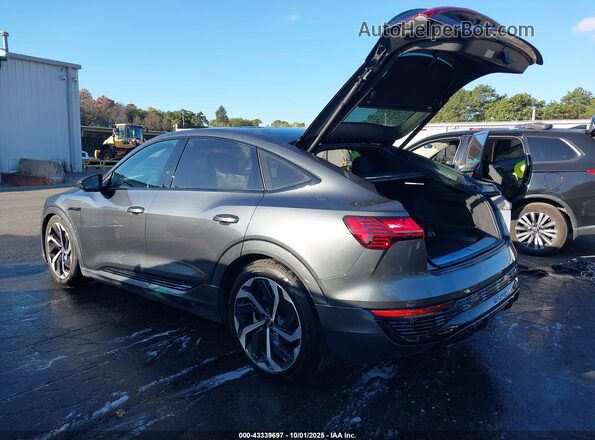 WA1CAAGE3RB063395 2024 AUDI Q8 E-TRON Серый Задняя левая четверть