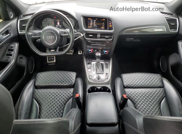 WA1CCAFP2GA126566 2016 AUDI SQ5 White Widok deski rozdzielczej