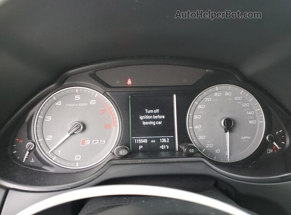 WA1CCAFP2GA126566 2016 AUDI SQ5 White Widok zestawu wskaźników