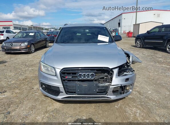 WA1CCAFP9HA087315 2017 AUDI SQ5 Silver Widok zestawu wskaźników