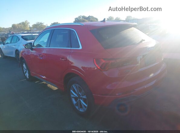 WA1DECF31S1006306 2025 AUDI Q3 Красный Панорамный вид салона 360°