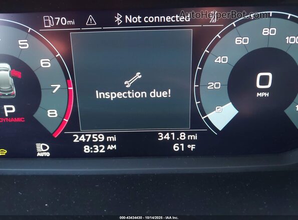 WA1DECF31S1006306 2025 AUDI Q3 Красный 