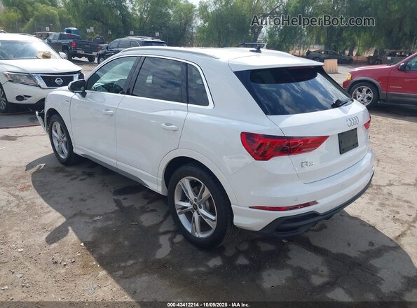 WA1DECF34R1042095 2024 AUDI Q3 White უკანა მარცხენა