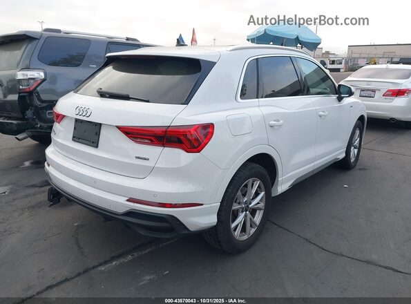 WA1DECF35P1103399 2023 AUDI Q3 White უკანა მარჯვენა
