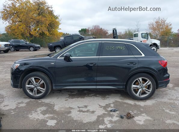 WA1EECF37M1035154 2021 AUDI Q3 Black Widok wnętrza z tyłu