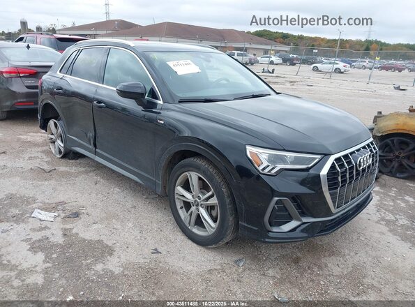 WA1EECF37M1035154 2021 AUDI Q3 Black Przód prawy
