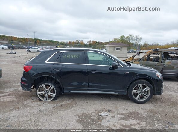 WA1EECF37M1035154 2021 AUDI Q3 Black Widok zestawu wskaźników