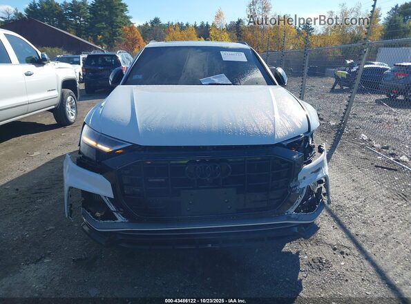 WA1EVAF10MD011571 2021 AUDI Q8 White Widok deski rozdzielczej