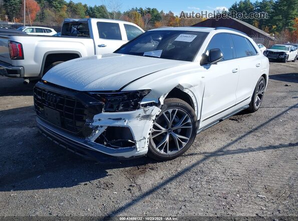 WA1EVAF10MD011571 2021 AUDI Q8 White Przód lewy