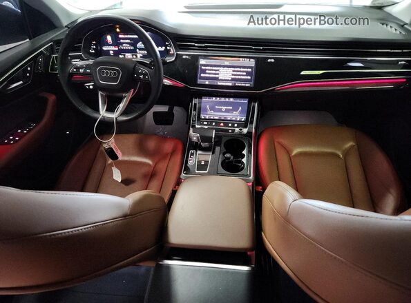 WA1EVBF11ND007844 2022 AUDI Q8 Белый Вид панели приборов