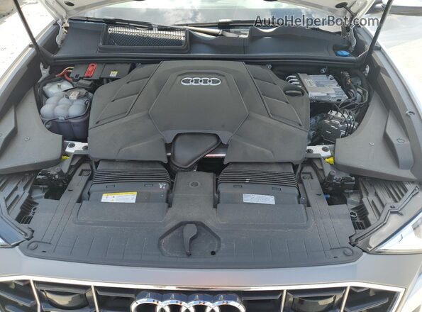 WA1EVBF13PD011347 2023 AUDI Q8 White Engine compartment view