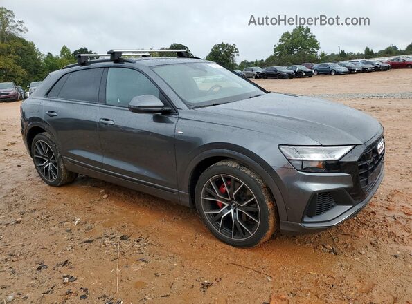 WA1FVAF14MD003297 2021 AUDI Q8 Серый Передняя правая четверть