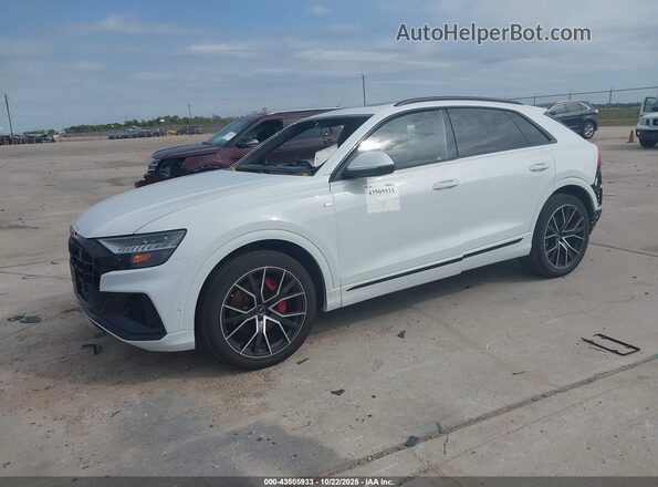 WA1FVAF18MD042006 2021 AUDI Q8 White Передня ліва чверть
