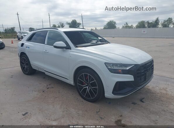 WA1FVAF18MD042006 2021 AUDI Q8 White Передня права чверть