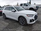 2023 Audi Q5 Premium 45 Tfsi S Line Quattro White vin: WA1GAAFY6P2076572