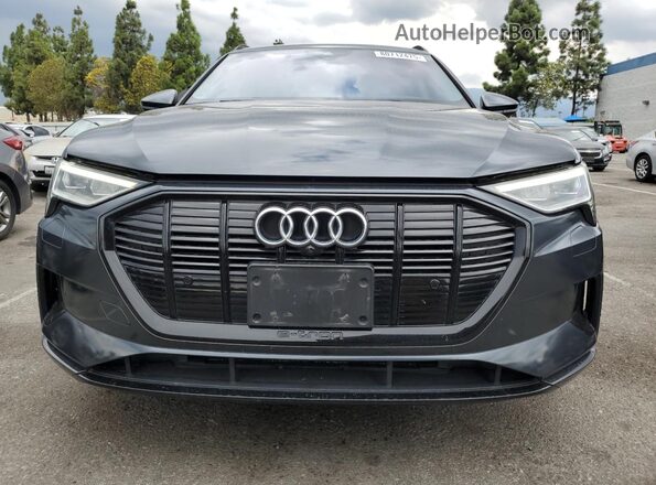 WA1LAAGE2MB004265 2021 AUDI E-TRON Gray Vista frontal