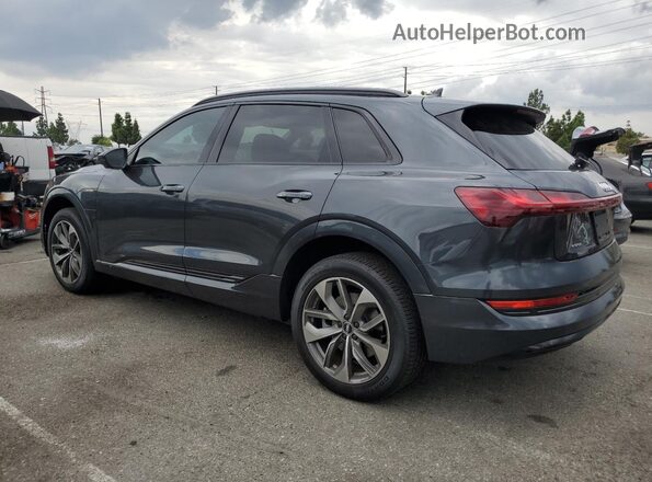 WA1LAAGE2MB004265 2021 AUDI E-TRON Gray Trasero izquierdo
