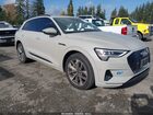 2021 Audi E-tron Premium Plus Quattro Кремовый vin: WA1LABGE8MB019763