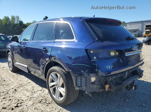 WA1LJAF79LD008299 2020 AUDI Q7 Blue Հետևի ձախ