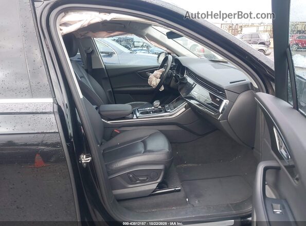 WA1LXAF71MD013447 2021 AUDI Q7 Black წინა სალონის ხედი