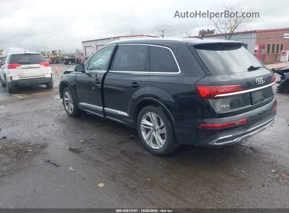WA1LXAF71MD013447 2021 AUDI Q7 Black უკანა მარცხენა