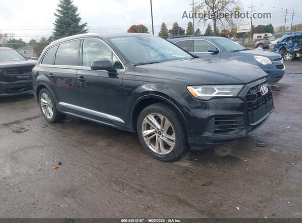 WA1LXAF71MD013447 2021 AUDI Q7 Black წინა მარჯვენა