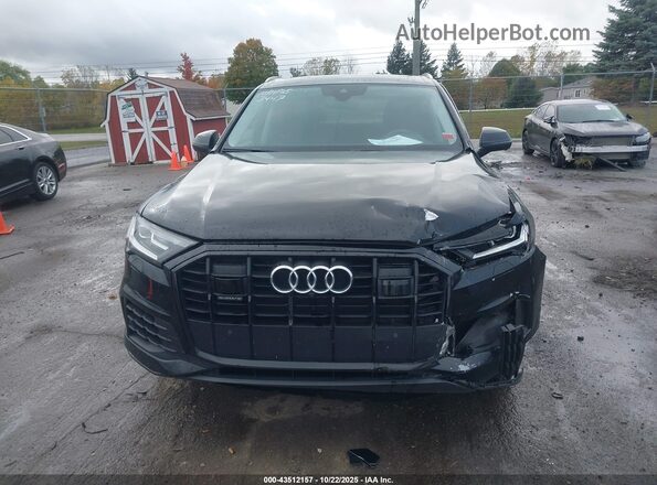 WA1LXAF71MD013447 2021 AUDI Q7 Black ხელსაწყოთა პანელის ხედი