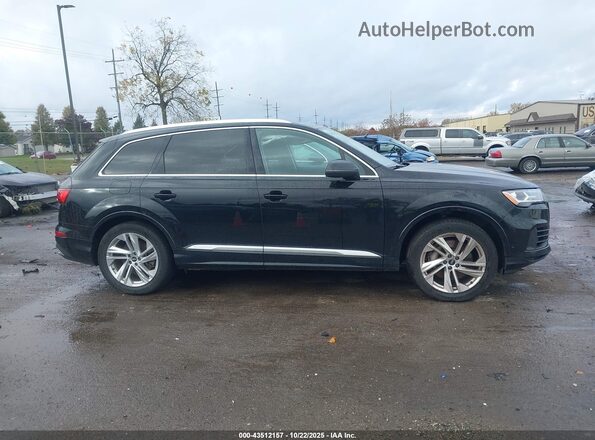 WA1LXAF71MD013447 2021 AUDI Q7 Black უკანა სალონის ხედი