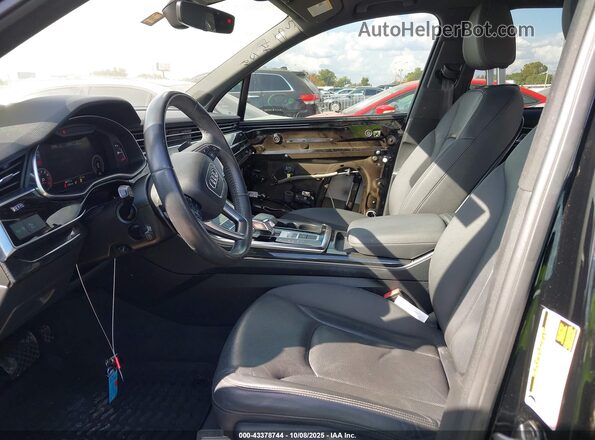 WA1LXAF74LD009133 2020 AUDI Q7 Black Widok wnętrza z przodu