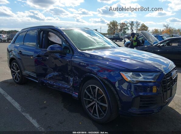 WA1LXAF75MD024452 2021 AUDI Q7 Blue Вид спереду