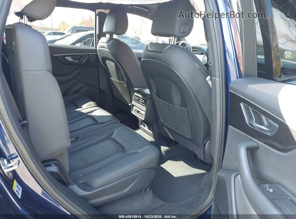 WA1LXAF75MD024452 2021 AUDI Q7 Blue Вид наклейки з VIN-кодом