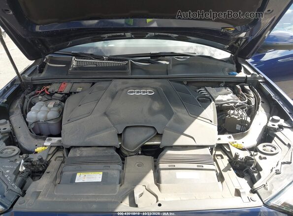 WA1LXAF75MD024452 2021 AUDI Q7 Blue Вид ззаду