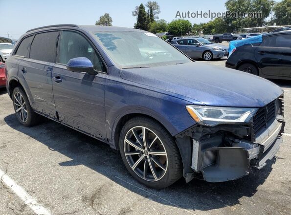 WA1LXBF79ND008195 2022 AUDI Q7 Синий Передняя правая четверть