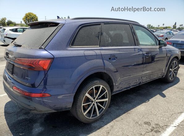 WA1LXBF79ND008195 2022 AUDI Q7 Синий Задняя правая четверть