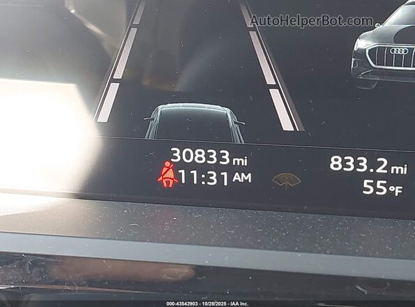 WA1VAAGE8MB038896 2021 AUDI E-TRON Белый 
