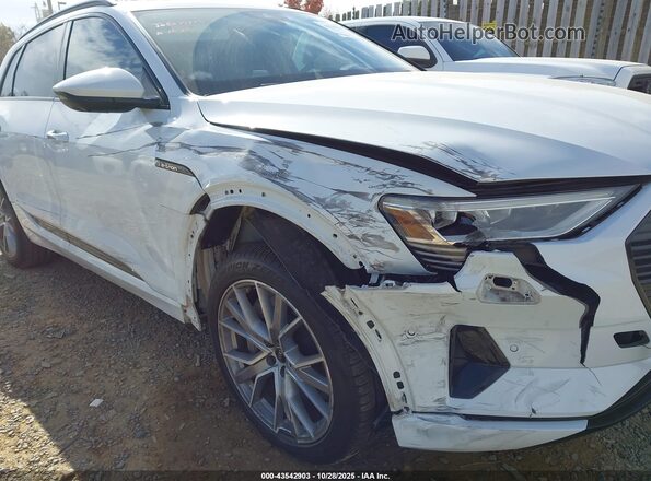 WA1VAAGE8MB038896 2021 AUDI E-TRON Белый Вид спереди