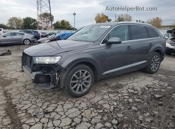 WA1VABF78JD031682 2018 AUDI Q7 Gray Передня ліва чверть